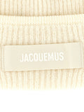 Jacquemus White Wool Beanie