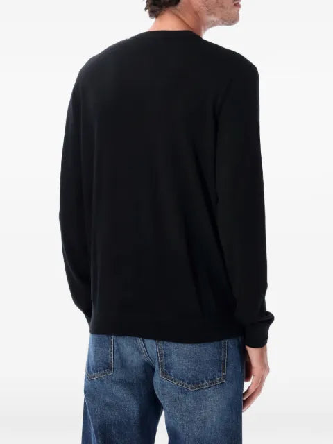 Diesel wool jumper with cut-out logo
