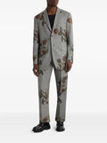 ETRO floral-print single-breasted jacket