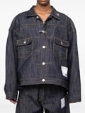 in･stru(men-tal). Selvage denim jacket