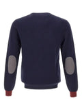 Sun68 elbow-patch sweater