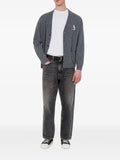 Love Moschino rabbit-motif wool cardigan
