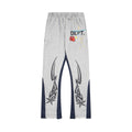 Gallery Dept Sweatpants T Hand-painted splashed ink letter splicing casual trousers