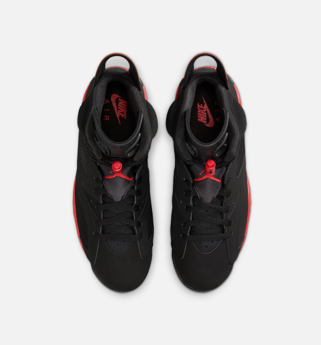 Air Jordan 6 Retro Infrared Salesman – Men's Lifestyle Shoe | Black/Light Crimson